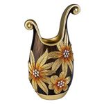 Ore International K-4250-V2 Demeter Decorative Vase, 18-Inch, Gold