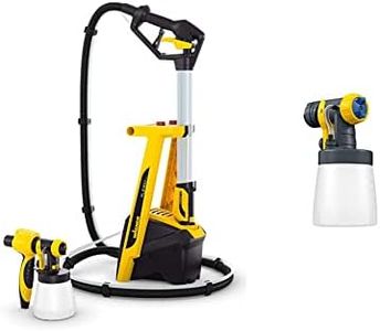 Wagner 2361730 Spruzzatore Universale W 950 Flexio + Serbatoio Spray per Legno/Metallo per Finiture Particolarmente Lisce, Contenitore 600 Ml