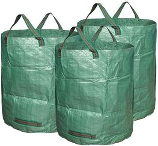 Ram® Heavy Duty Garden Waste Bags - 272 Litre - 3 Sacks - Industrial Handles & Fabric - Garden/Green Waste Sacks - Reusable