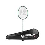 FZ FORZA Power 376 Graphite Badminton Racket, Even Balance, Medium Flexiblity, Tension 26 lbs, Weight 86 g, Power and Control, Suitable for Attacking Players, Innovated in Denmark ! Multicolor