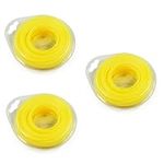 Yardwe 3pcs Twisted Trimmer Weedeater Line Grass Trimmer Cord Lopper Wrecking Bar Replacement Trimmer Line Grass Trimming Rope Edger Line Origami Light Shades Ceiling Scroll