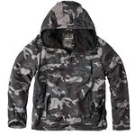 Surplus Raw Vintage Men's Windbreaker Outdoor Jacket, blackcamo, XL