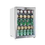 Whynter BR-091WS Beverage Refrigerator with Lock, 90 Can Capacity, Stainless Steel