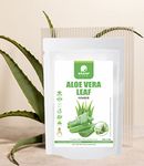 AmazerCare Aloe Vera Powder (150 gm) 100% Natural, Whole Leaf powder for moisturizing, healing, soothing Face Pack/Hair Care for Healthy Hair & Growth, 1 Pouch of Aloevera Leaf Powder