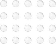 uxcell 5mm Solid Round Clear Glass Ball Boiling Stones Soda Lime Glass Beads 500pcs