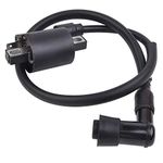 JIAYAN Ignition Coil Replacement for PW50/PW80 1981-2009 ATC200 1983-1985 YFS200 Blaster 2003-2006