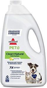 BISSELL PET Clean Multi Surface, 64 oz. Natural Formula, 64 Fl Oz (Pack of 1), Clear