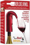 Electric Wine Aerator Decanter. Portable Wine Pourer | One-Touch Triple Aerator Function, Instant Oxygenation. USB Recharge. Premium Enriched Smoother Tasting Red & White Wine. AerDeVino!