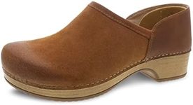 Dansko Brenna Tan Slip On Clogs for