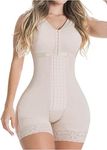 Sonryse PP-086 Fajas Colombianas Reductoras y Moldeadoras Postpartum Girdle Tummy Control Shapewear Beige 4X-Large