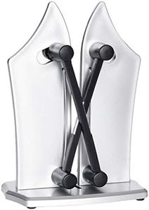 Official As Seen On TV Bavarian Edge Kitchen Knife Sharpener by BulbHead, Sharpens, Hones, & Polishes Serrated, Beveled, Standard Blades