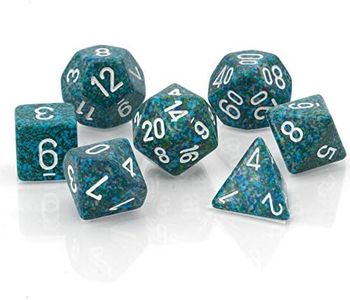 Chessex CHX 25316 Speckled Polyhedral Sea 7-Die Set