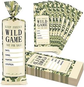 140 Pack Wild Game Meat Bags for Freezer, 1 Lb Ground Meat Bags, Wild Game Meat Bags to Protect Your Meat from Freezer Burn