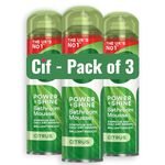 3 x 500ML C!F MOUSSE BATHROOM Cleaner Spray CITRUS POWER Shine – Effectively removes dirt, grime, and soap scum while leaving a refreshing citrus fragrance.