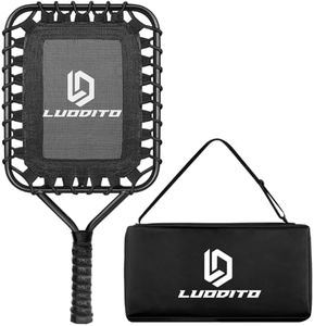 Baseball Racket for Fly Balls Fungo Racket for Baseball & Softball Training for Coaches and Parents, Fungo Bat Baseball for Hitting Grounders and Pop Flies with Storage Bag (Black)