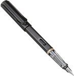 Lamy AL-Star Fountain Pen (71F) Black + 5 Black Ink Cartridges