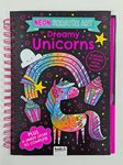 Bookoli - Dreamy Unicorns Neon Scratch Art Book - Scratch Art Colouring Book - Unicorn Activity Book for 4 to 9 Year Olds - Perfect Gift for Kids - Unicorn Etch Art Book - Kids Arts and Crafts