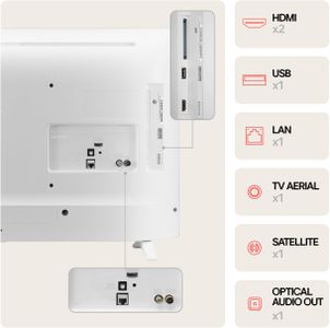 LG 32" Full HD Smart TV – LED Display, WebOS