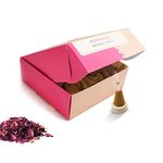 Nirmalaya 100% Natural Rooh Rose Incense Cones (Dhoop) | Incense Cones (40 Units) | Dhoop Cones for Pooja | Incense Cones for Fragrance