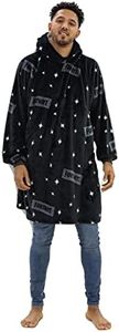 GAMER Fleece Oversized Hoodie - Official Gaming Movie Designs - Super Soft Lounger Blanket Hoody - 100% Polyester - Available in Adults (L) and Kids (M) Sizes (Medium)