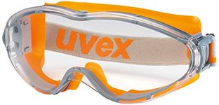 Uvex Ultrasonic Supravision Excellence Safety Glasses - Clear/Grey-Orange