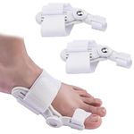 TAPAHPRIYAY Bunion Corrector Splint for Women & Men | Thumb Support for Pain Relief | Toe Straightener for Hallux Valgus | Toe Corrector Fracture Support for Thumb (2Pcs toe corrector)