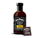 Jack Daniel’s® Honey BBQ Sauce – Smoky-Sweet Perfection with Real Jack Daniel’s Tennessee Whiskey, 19.51 oz ℮ 473 ml ℮ 553 g