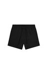 Champion Men's Legacy Icons Tonal Beachshorts-Crinkle Taslon C-Logo Swim Trunks, Black, XL