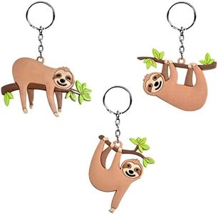 iMagitek 24 Pcs Sloth Keychains for Sloth Themed Party Favors, Birthday Party Bag Fillers, Baby Shower Return Gifts, Sloth Party Supplies Decorations