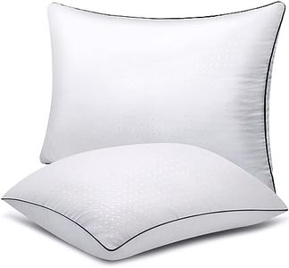 Wansimoo Bed Pillows for Sleeping King Size 2 Pack, Hotel Pillows Soft and Supportive, Suitable for Stomach,Back and Side Sleepers