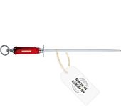 F. DICK Dickoron Classic Sharpening Steel (Blade Length 30 cm, Sharpening Steel, Grinding Tool for Chef's Knives, Sharpening Stone, Hardness 65° HRC) 75981300, Grey, 47 cm