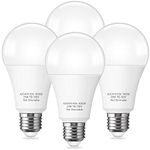 A21 LED Light Bulb, 150-200W Equivalent 23W LED Bulbs, Super Bright 2500 Lumens 5000K Daylight White Light Bulb E26 Standard Base for Home Lighting 4 Packs