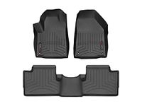 WeatherTech FloorLiner for 2019-2022 Jeep Cherokee - Set - Black