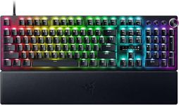 Razer Huntsman V3 Pro - Analog Optical Esports Keyboard Snap tap & Rapid Trigger (Quick Onboard Adjustments, Multi-function Digital Dial & Dedicated Control Buttons) UK-Layout | Black