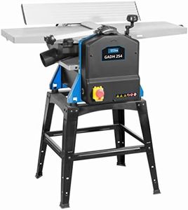 Güde 55441 GADH 254 - Cepilladora (interruptor de sobrecarga, protección del eje de cepillado, ajuste de la mesa mediante rueda manual)