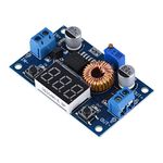 High Efficiency DC to DC Buck Converter 5A 75W DC-DC Adjustable Step-down Module Voltage Regulator with LCD Display