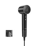 Laifen Hair Dryer, Blow Dryer with 110, 000 RPM Brushless Motor for High-Speed Drying, 200 Million Ionic Hair Dryer with Smooth Nozzle for Travel & Home with Low Noise, Thermo Control