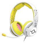 HORI Nintendo Switch Gaming Headset (Pikachu POP) for Nintendo Switch & Switch Lite - Officially Licensed by Nintendo & Pokemon Company International (Nintendo Switch)