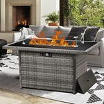 Vakollia Propane Fire Pit Table,44 