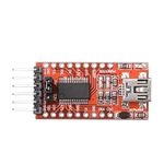 xcluma Ftdi Ft232Rl Ft232 Mini USB to TTL 5V 3.3V Serial Adaptor for Arduino