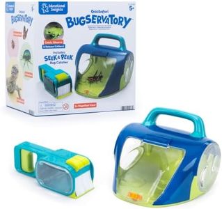 Educational Insights GeoSafari Bugservatory Humane Bug Catcher Kit for Kids