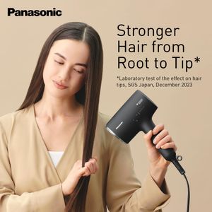 Panasonic Hair Dryer, Black Gold – EH-NA0J, Advanced Nanoe Technology