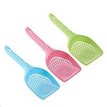 3 Pcs Cat Litter Scoop Durable Cat Litter Shovel Pet Cleanning Tool for Pet