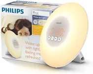 Philips HF3500/60 SmartSleep Wake-Up Light Therapy Alarm Clock with Sunrise Simulation