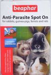 Beaphar Anti-Parasite Spot On Hamsters Gerbils Rabbits Guinea Pigs Rats Ferrets (Rabbits, Guinea-Pigs, Ferrets & Rats)