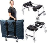 Massage Table Cart ( Trolley ) for Professionals Aluminium Frame - Light, Durable, Solid, Highly Mobile - 3 Year Warranty