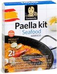 Carmencita. Seafood Paella Kit with Saffron. 255g (8.99oz). 2 servings.