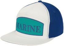 Bioworld One Piece Live Action Marine Logo Blue & White Snapback Hat