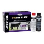 Weaver Leather Livestock Prodye Hair Dye for Show Cattle and Sheep - for a Deeper Black Appearance and Uniform Color from Front to Back