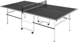 Garvee 8 ft Portable Ping Pong Table with Single Player Playback Mode